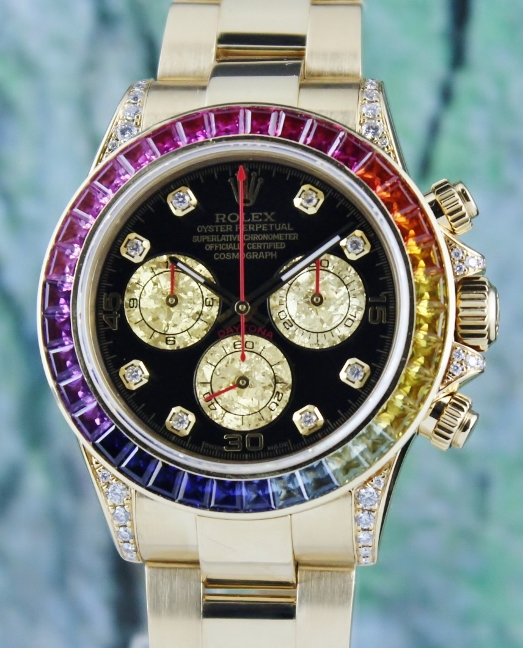 (image for) A ROLEX 18K YELLOW GOLD DAYTONA COSMOGRAPH / 116528